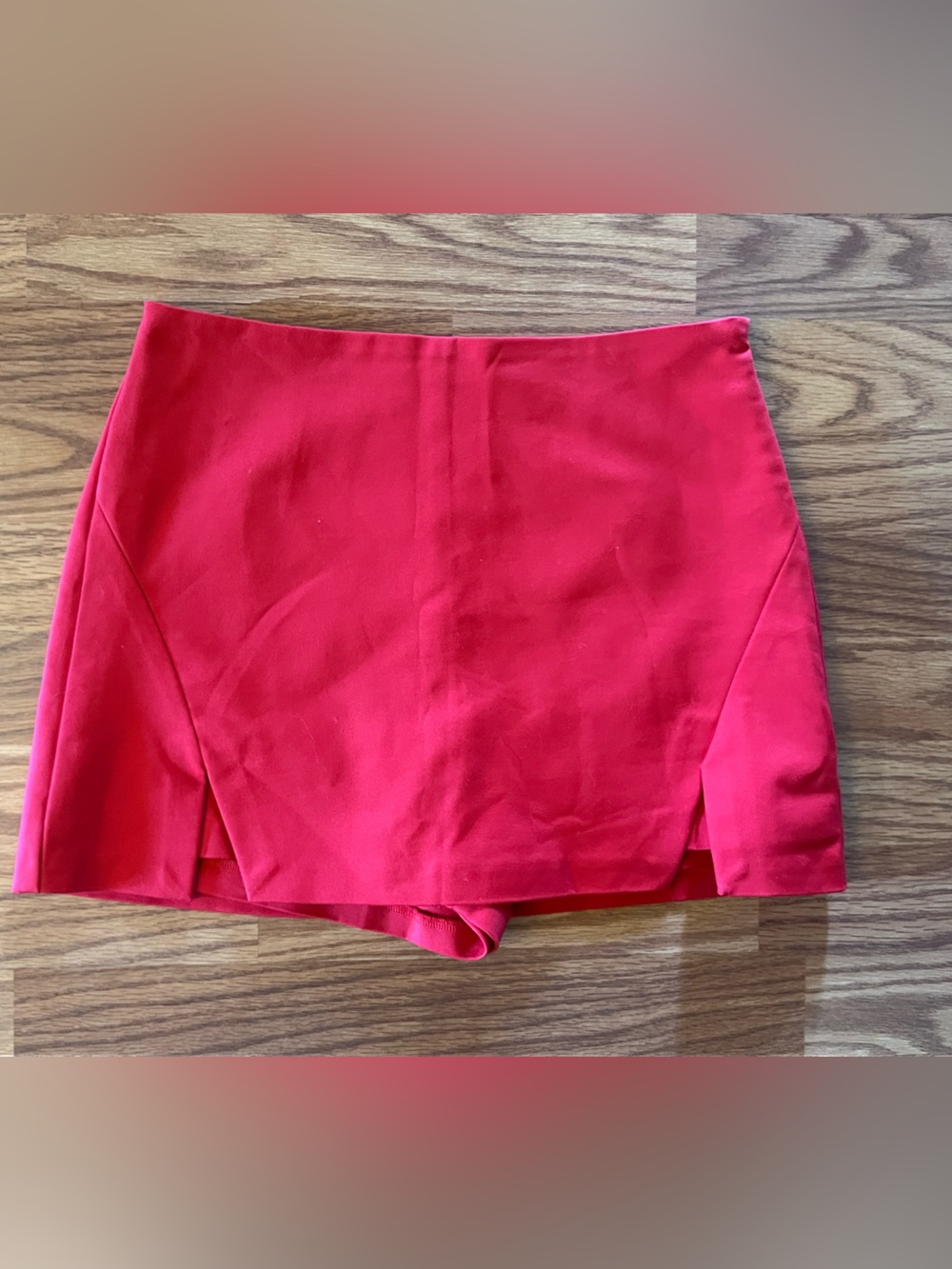 Endless Rose Bright Red Mini Skort